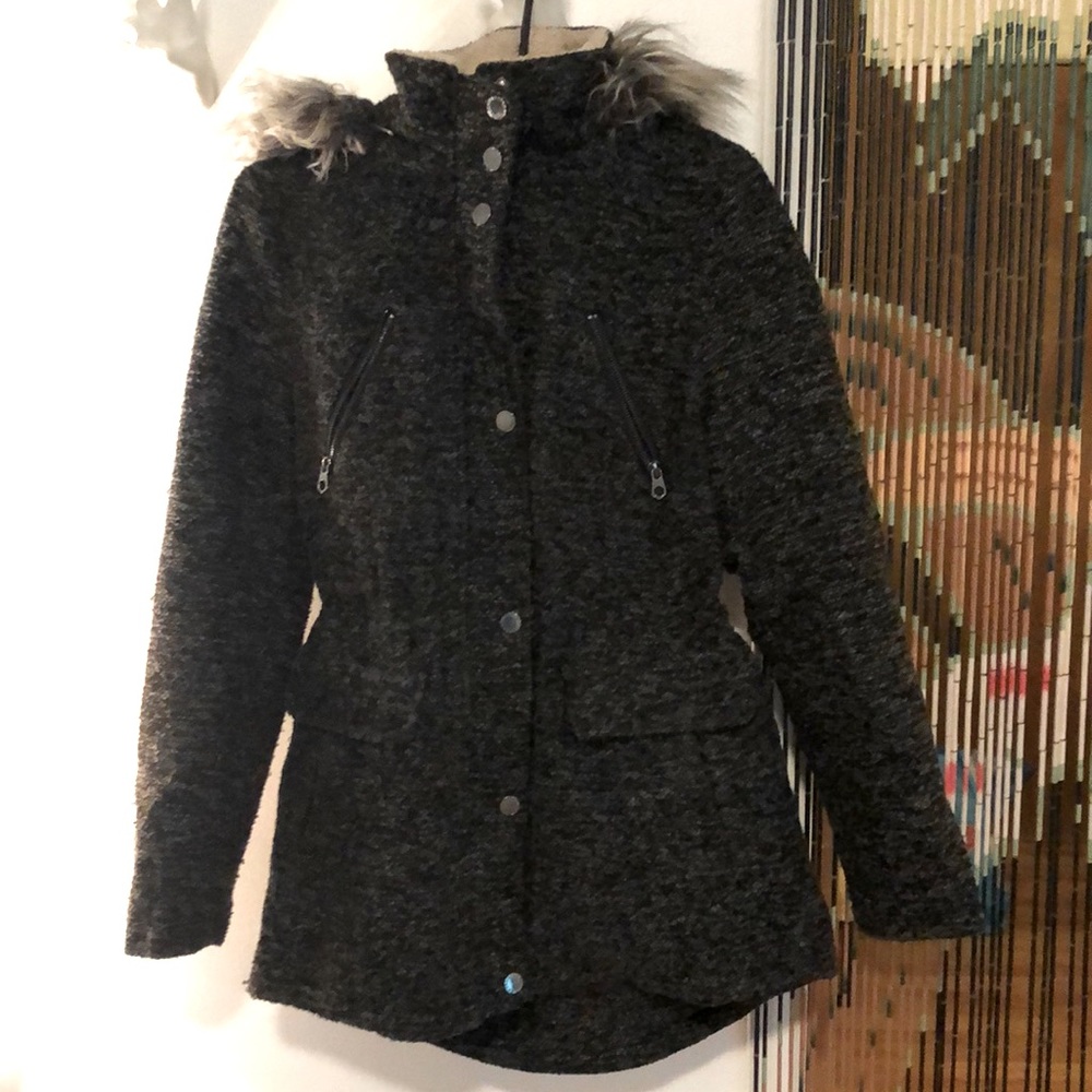 Nautica marled winter parka